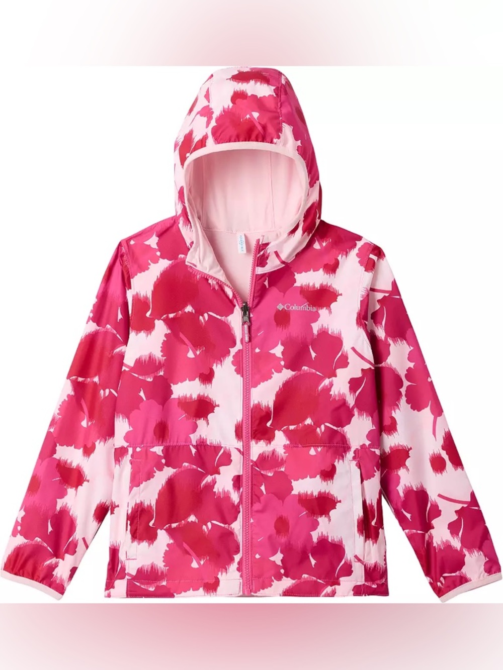 Columbia Kids' Pixel Grabber II Reversible Jacket, SZ XL, Pixel Grabber (Pink)
